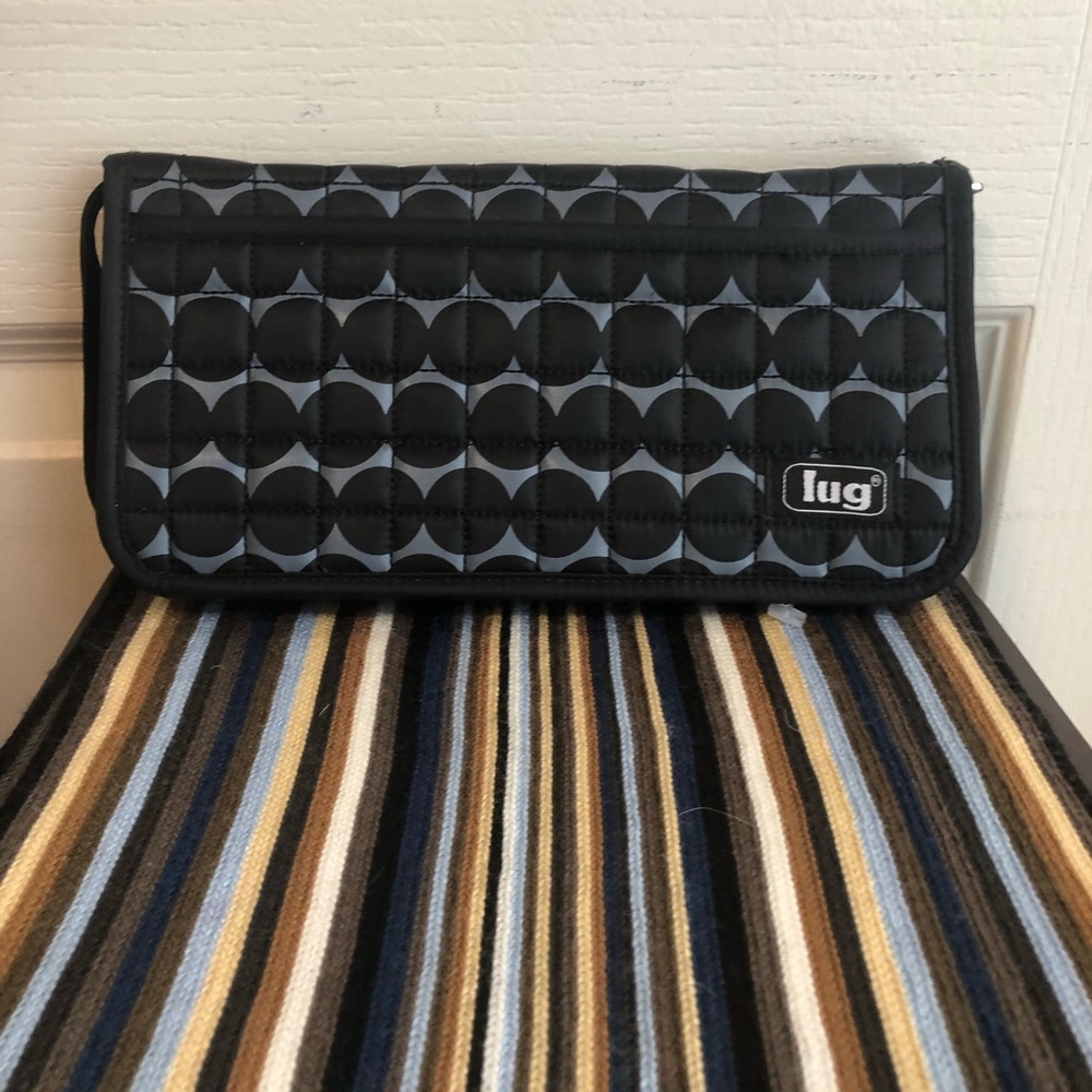 LUG NWOT quilted wallet /passport travel holder